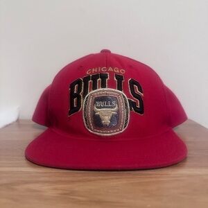 New Era Red Chicago Bulls Hat